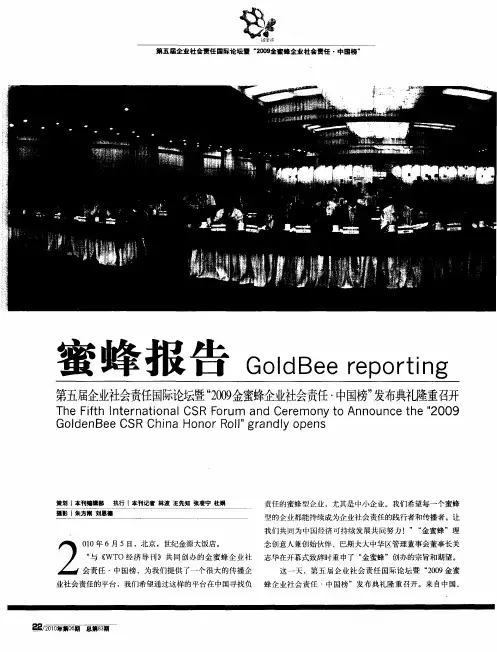 蜜蜂报告