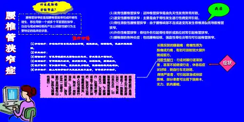 腰椎管狭窄症
