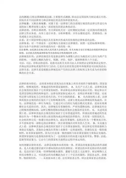 法理学导论