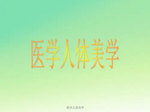 医学人体美学