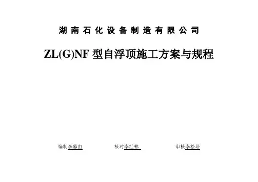 浮盘施工方案(简)