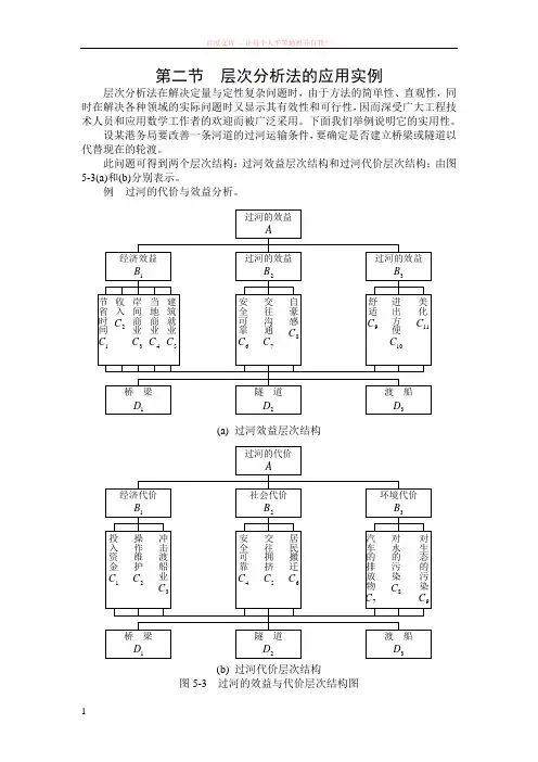 层次分析法的应用实例 (1)