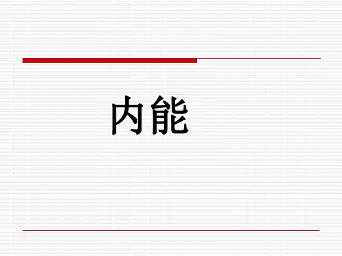 高中物理—内能