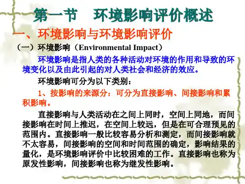 dA环境影响评价