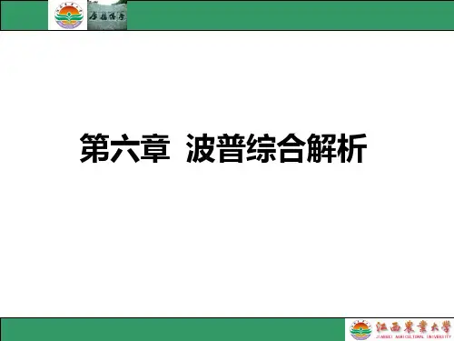 第六章  波普综合解析