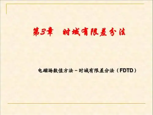时域有限差分