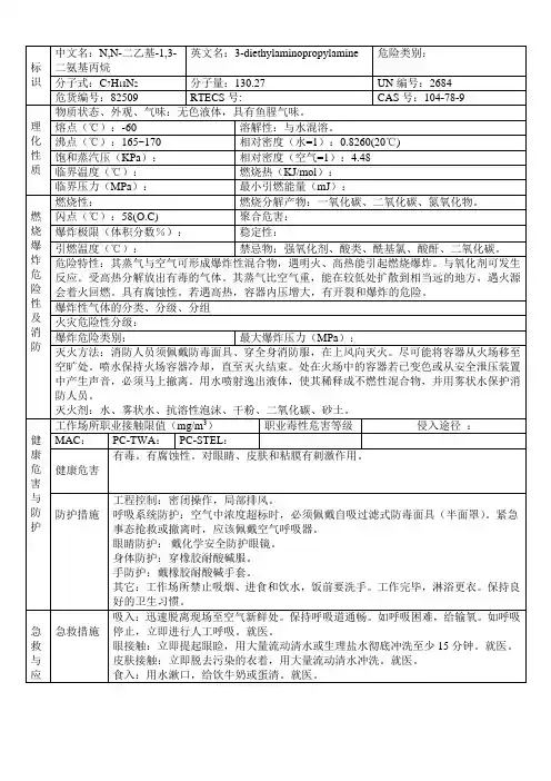 N,N-二乙基-1,3-二氨基丙烷