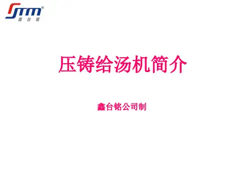 压铸给汤机简介概述.