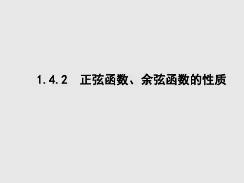 三角函数图像和性质-课件