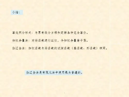 第八讲_有限元法