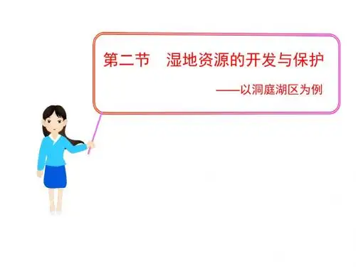 【高中地理】湿地资源的开发与保护——以洞庭湖区为例ppt4