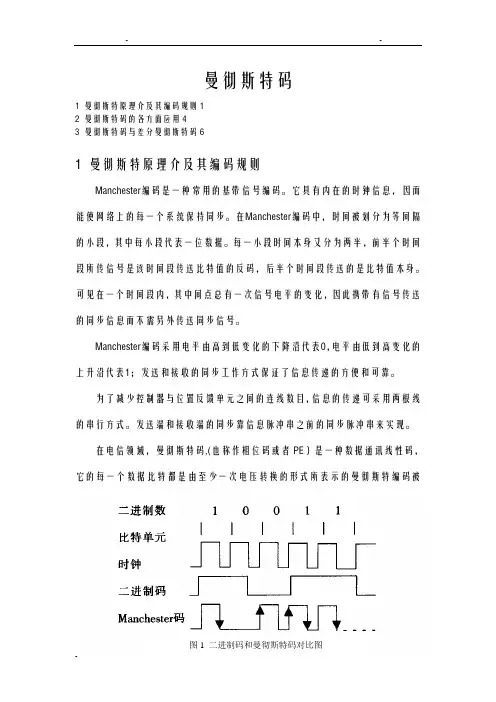 曼彻斯特码原理与应用