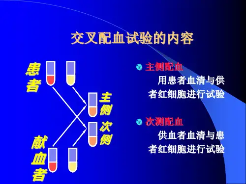 交叉配血试验