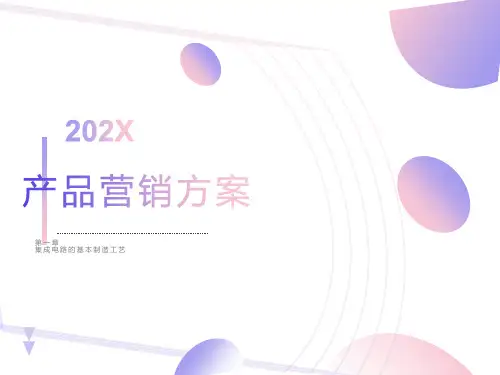 集成电路的基本制造工艺