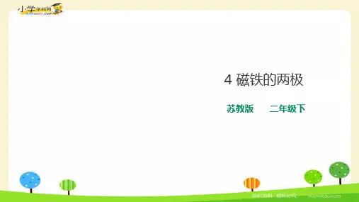 二年级下册科学课件-5磁铁的两极苏教版(共28张PPT)