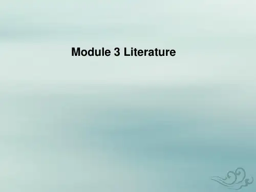 外研版高中英语选修7 module3 课件(共59张ppt)