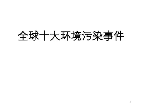 全球十大环境污染ppt课件