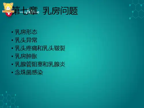 第七章--乳房问题ppt课件