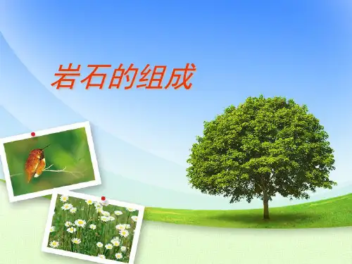 四年级下册科学课件-4.3 岩石的组成｜教科版 (共35张PPT)