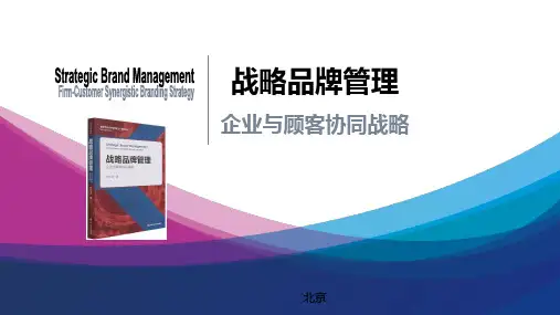 战略品牌管理全书课件完整版ppt整本书电子教案最全教学教程最新ppt课件
