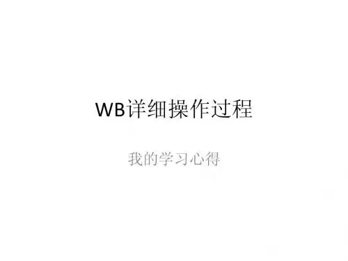 Western blot学习心得