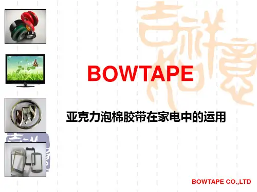 Acryli foam在家用电器上的运用