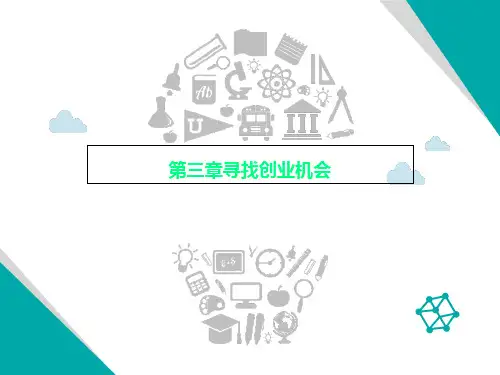 第三章寻找创业机会
