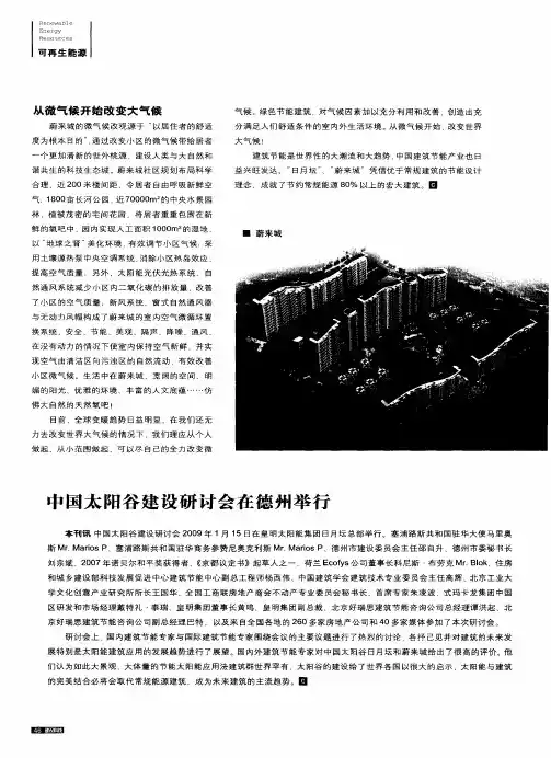 中国太阳谷建设研讨会在德州举行