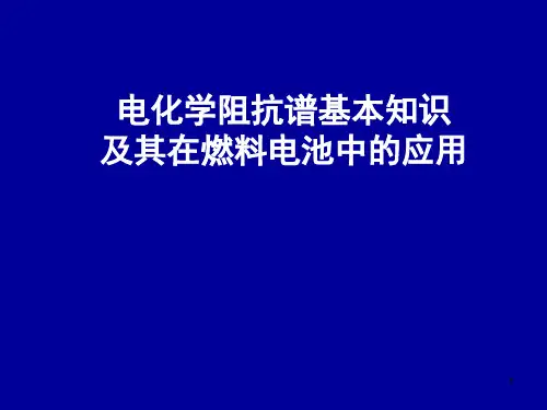 电化学阻抗谱基本知识及其在燃料电池中的应用
