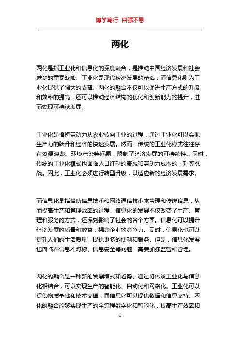 两化_精品文档