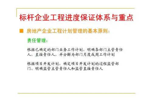 标杆企业工程精细化管理剖析-讲师讲义 (2-2)