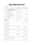 建设工程质量回访意见汇总表