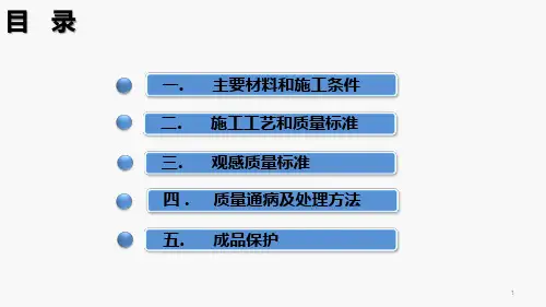 外墙真石漆工程施工工艺指引ppt课件