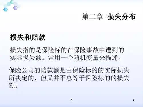 [经济学]非寿险第二章