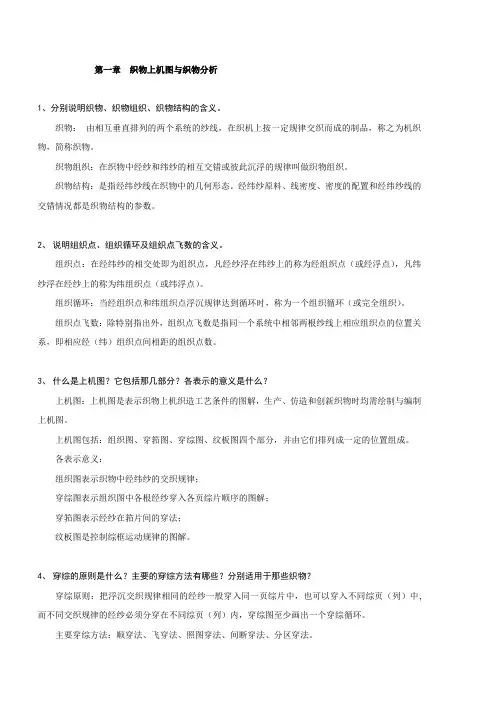 织物组织 2