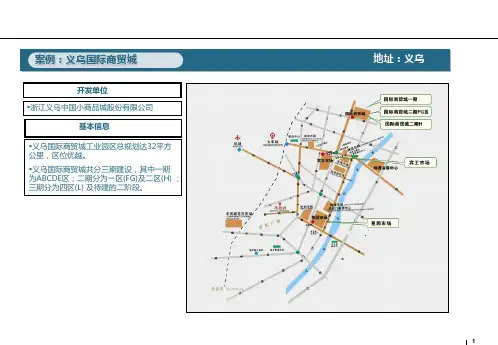 义乌国际商贸城案例分析