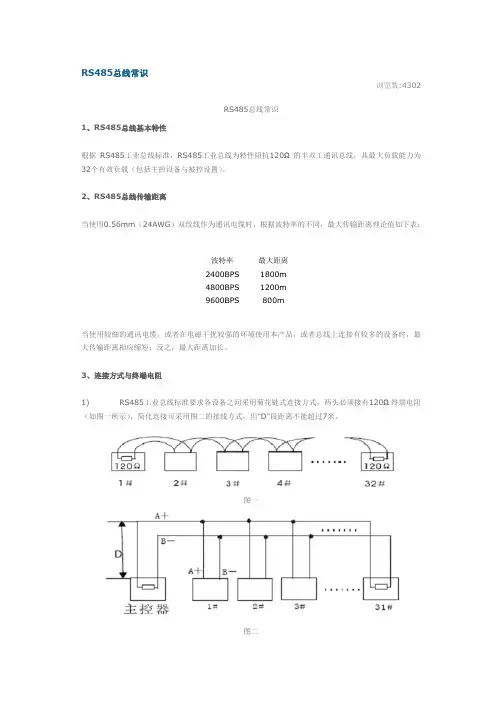 RS485总线常识