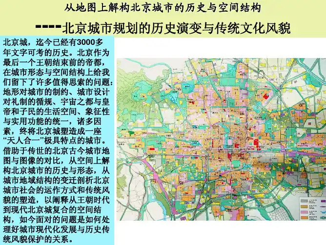 9 北京城市规划的历史演变与传统文化风貌