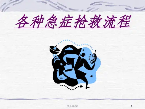 《各种急症抢救流程》PPT课件