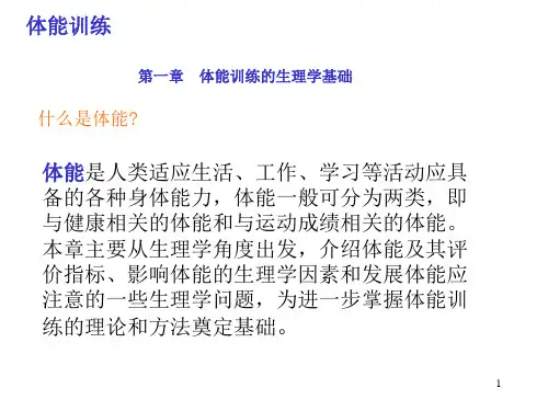 体能训练 (3)ppt课件