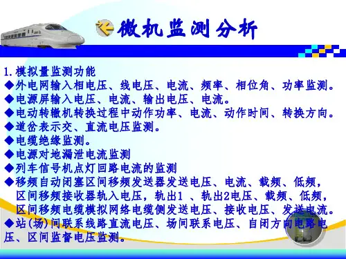 微机监测分析 ppt课件