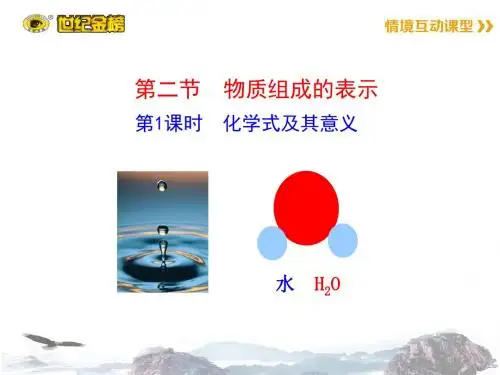 第1课时  化学式及其意义