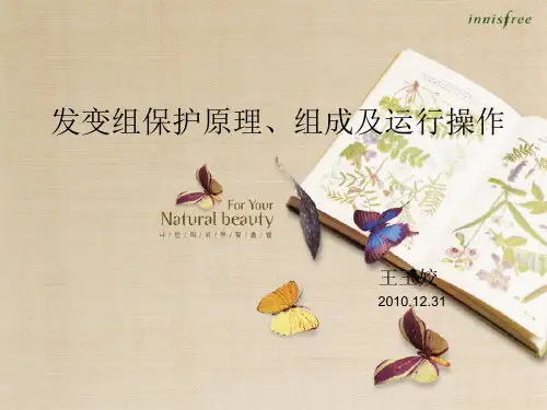 发变组保护原理、组成及原理