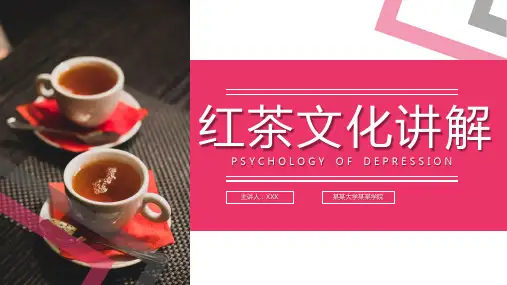 中国茶文化之红茶文化讲解PPT模板