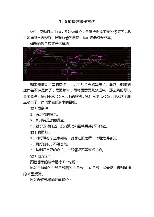 T+0的具体操作方法
