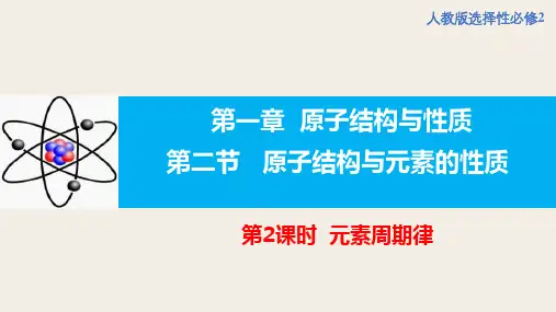 元素周期律PPT课件