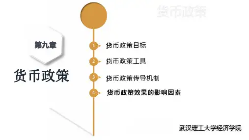 9.4 货币政策效果的影响因素