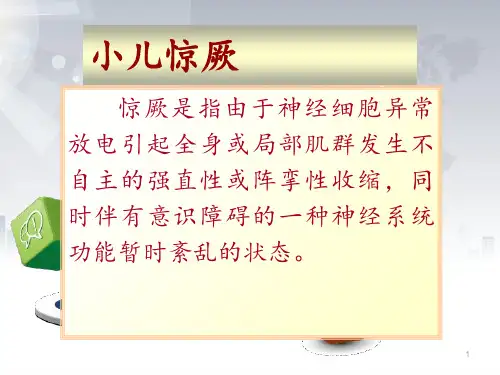 小儿惊厥的护理  ppt课件