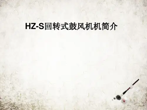 HZ-S回转式鼓风机机简介
