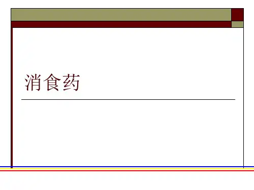 中药学课件 消食药